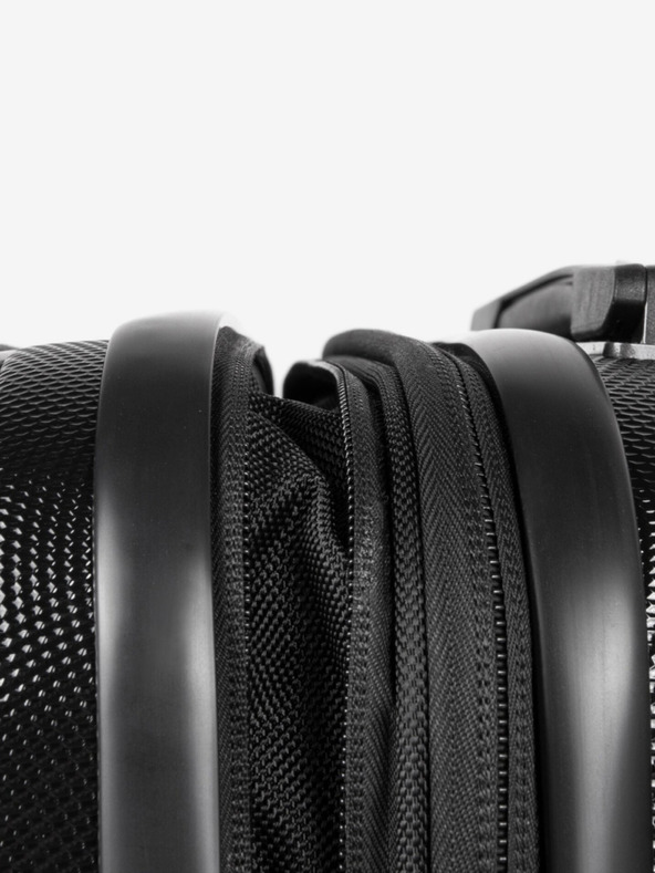 Heys Valiză de călătorie neagră Heys Vantage Smart Luggage S