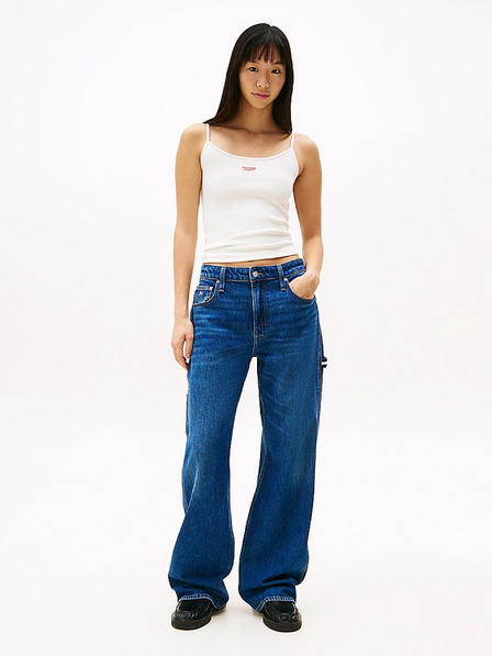 Tommy Jeans Maiou alb pentru femei 20241 Tommy jeans