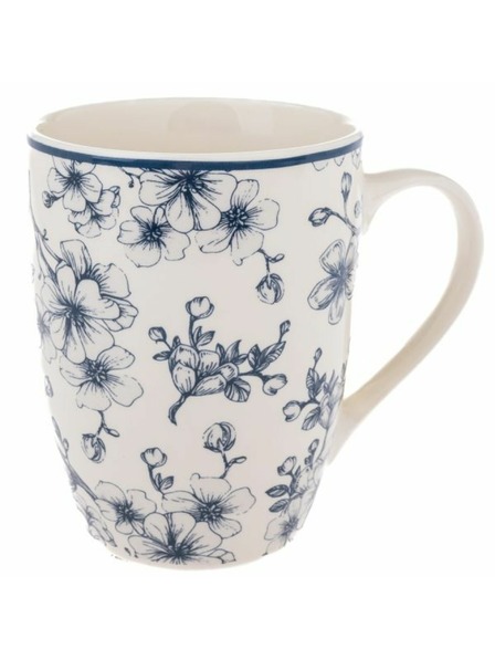 Casa de Engel Cană ceramică 300ml - flori albastre, 6/36