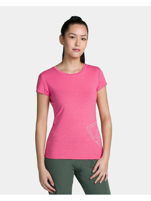 Kilpi Tricou sport roz pentru femei Kilpi Lismain