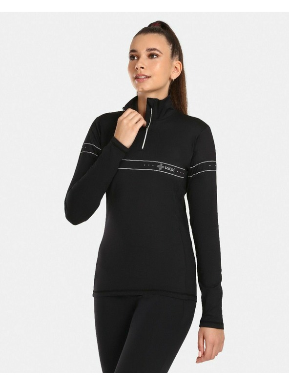 Kilpi Tricou sport negru pentru femei KILPI Leema