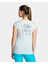 Kilpi Tricou din bumbac gri deschis pentru femei Kilpi Los