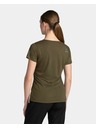 Kilpi Tricou sport verde închis pentru femei Kilpi Garove