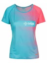 Kilpi Tricou sport roz-albastru pentru femei Kilpi Floreni