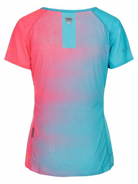 Kilpi Tricou sport roz-albastru pentru femei Kilpi Floreni