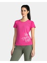 Kilpi Tricou sport roz pentru femei Kilpi Garove