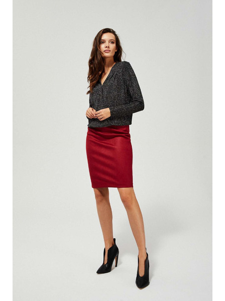 Moodo Fustă bodycon cu fermoar