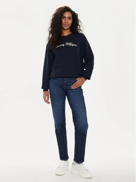 Tommy Hilfiger Pulover vintage pentru femei, în nuanță întunecată de albastru, Tommy Hilfiger