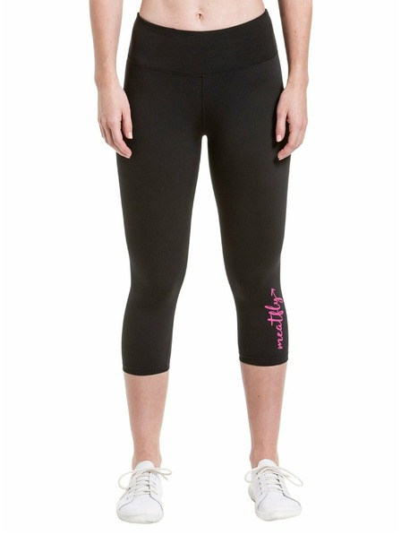 Meatfly Jambiere pentru femei Meatfly Edna Dark Pink Logo | Roz | Mărime