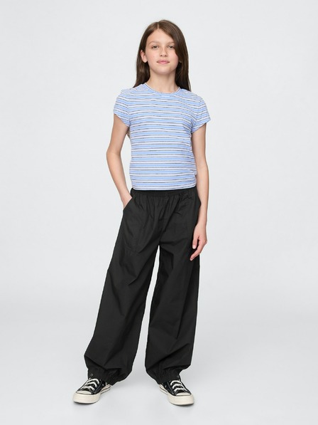 GAP Pantaloni copii din poplin Baggy Joggers GAP