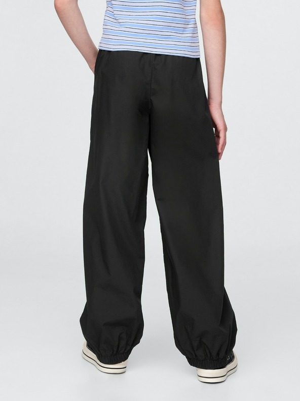 GAP Pantaloni copii din poplin Baggy Joggers GAP