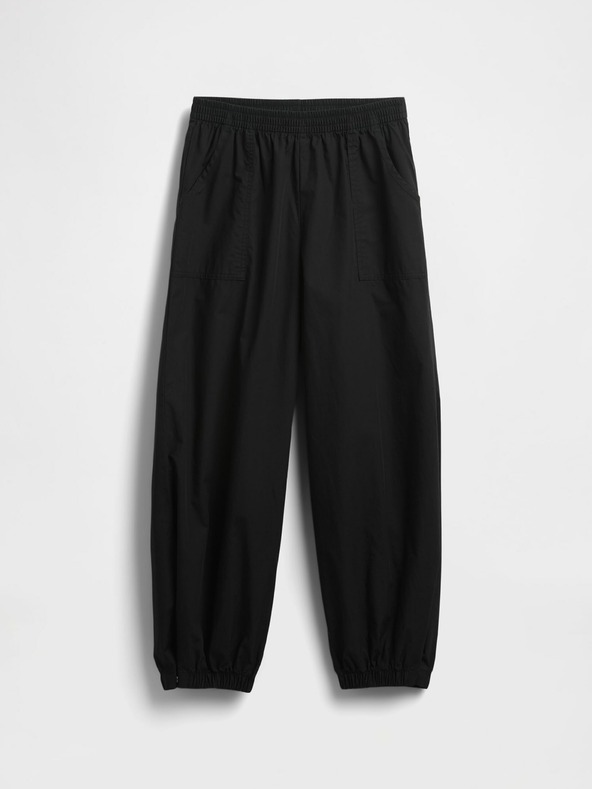 GAP Pantaloni copii din poplin Baggy Joggers GAP