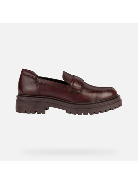 Geox Mocasini vișinii pentru femei Geox Iridea