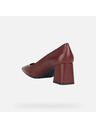 Geox Pantofi cu toc vișinii pentru femei Geox Giselda