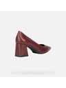 Geox Pantofi cu toc vișinii pentru femei Geox Giselda