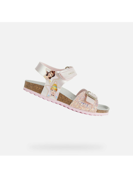 Geox Sandale roz deschis pentru fete Geox Adriel