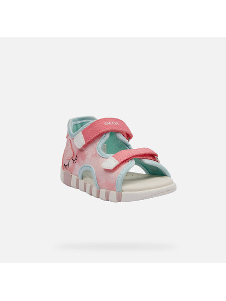 Geox Geox Iupidoo First Steps Girls' Sandals Pink