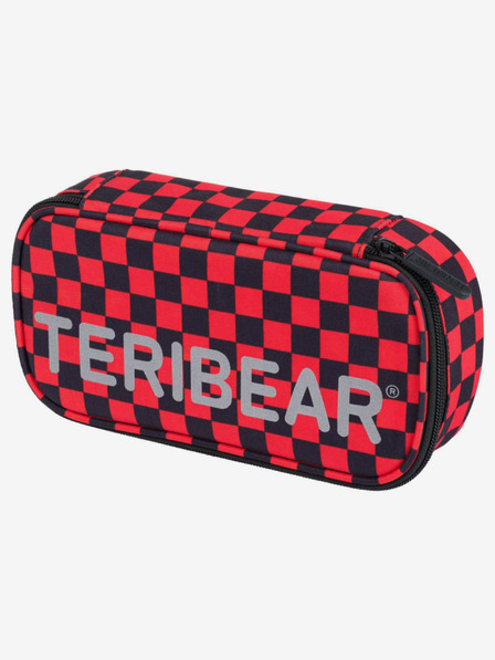 BAAGL  Geantă creioane școlară neagră skate teribear Baagl