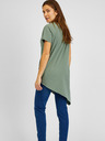 Sam 73 Tricou asimetric verde pentru femei SAM73 Lacerta