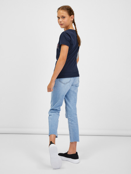 Sam 73 Tricou albastru închis pentru fete SAM 73 Axill