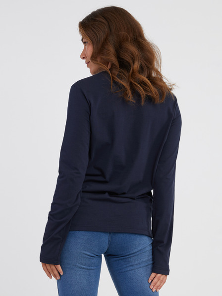 Sam 73 Tricou cu mânecă lungă albastru închis pentru femei SAM 73 Zira