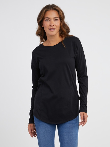 Sam 73 Tricou negru cu mânecă lungă pentru femei SAM 73 Sherri