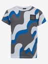 Sam 73 Tricou cu model pentru băieți gri și albastru SAM 73 Oscar