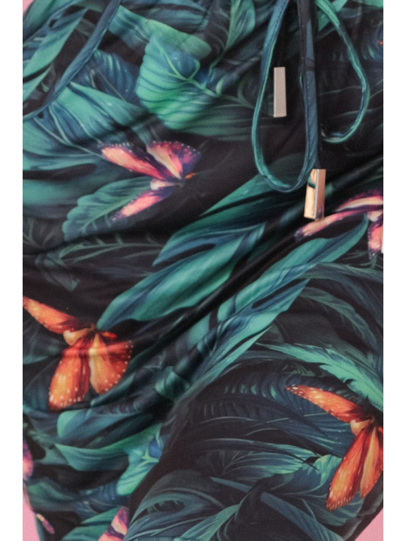 numoco Rochie sport cu buzunare și legătură