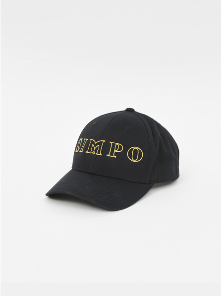 SIMPO Șapcă unisex neagră Simpo Siluet