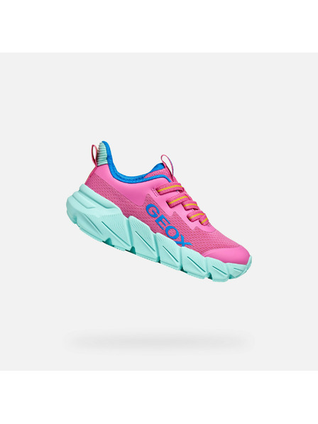 Geox Adidași roz pentru fete Geox Flexyper
