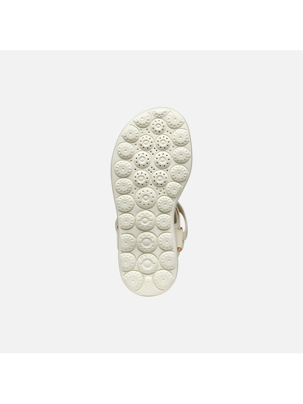 Geox Sandale crem pentru fete Geox Puffypop