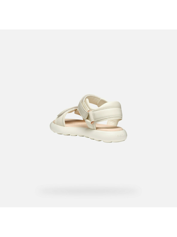 Geox Sandale crem pentru fete Geox Puffypop