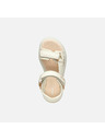 Geox Sandale crem pentru fete Geox Puffypop