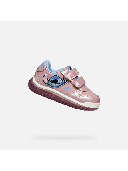 Geox Primii pasi pentru fete Geox Lightyloo Roz