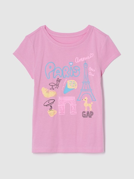 GAP Tricou pentru adolescenți 100% din bumbac organic GAP