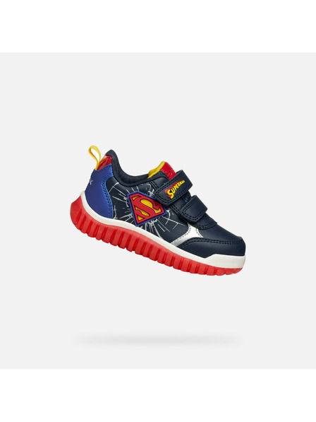 Geox Primii pasi pentru baieti Geox Lightyloo Bleumarin