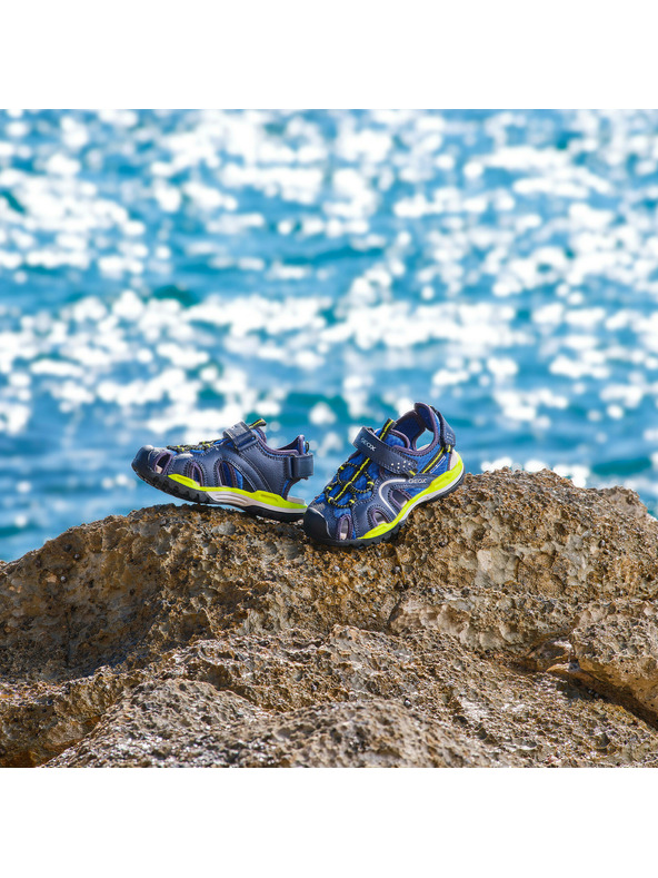 Geox Sandale albastru pentru băieți Geox Borealis