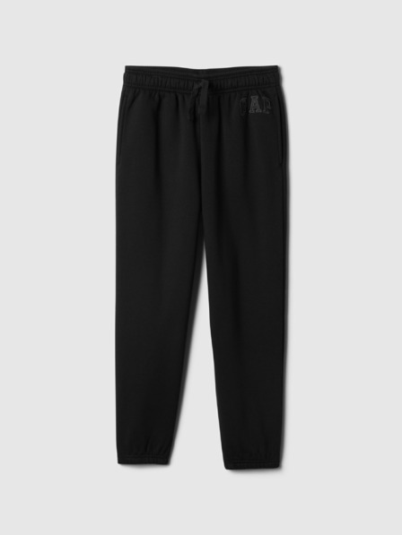 GAP Pantaloni de trening fleece logo army pentru copii GAP