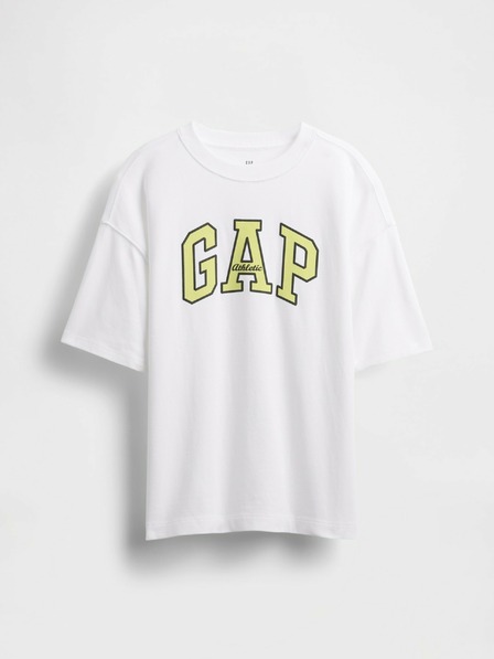GAP Tricou oversize copii Heavyweight Athletic Logo GAP