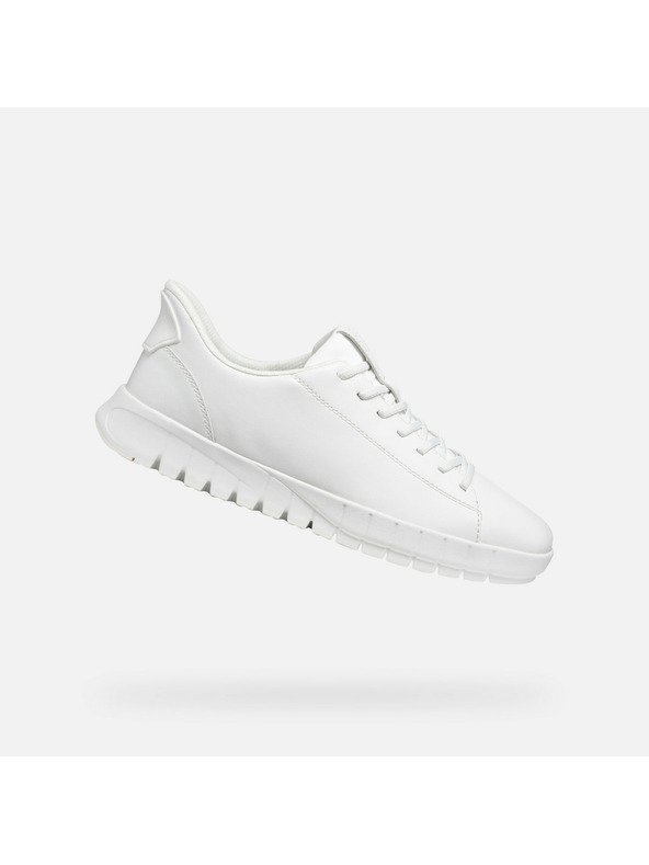 Geox Adidași albi pentru bărbați Geox Flextride Plus