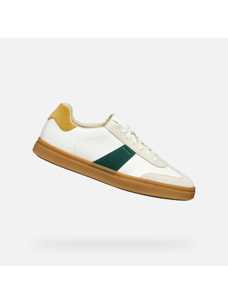 Geox Adidași Geox Baltmoore albi pentru bărbați