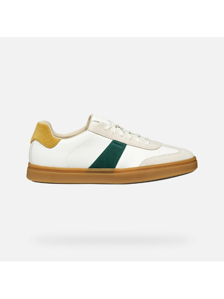 Geox Adidași Geox Baltmoore albi pentru bărbați