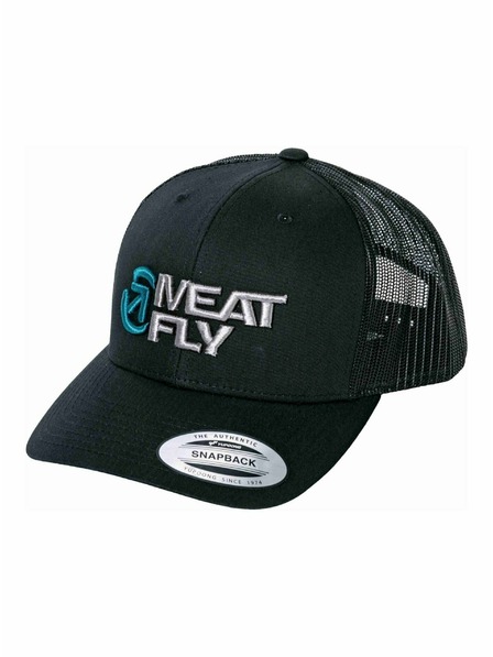 Meatfly Șapcă Meatfly Setty Trucker Petrol / Negru | Negru | Mărime