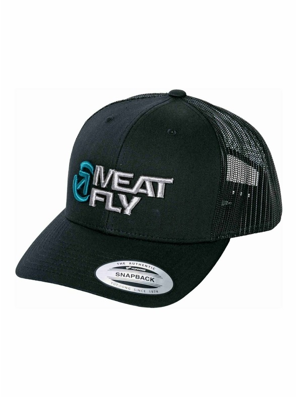 Meatfly Șapcă Meatfly Setty Trucker Petrol / Negru | Negru | Mărime