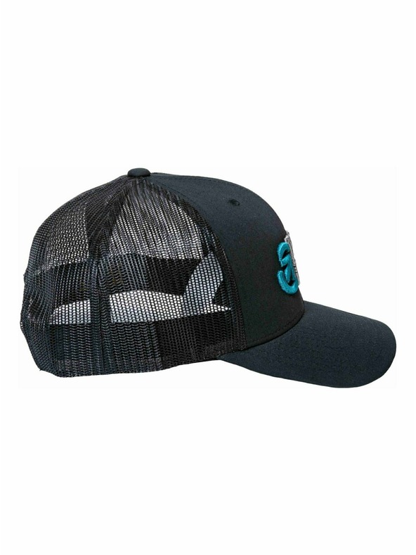 Meatfly Șapcă Meatfly Setty Trucker Petrol / Negru | Negru | Mărime