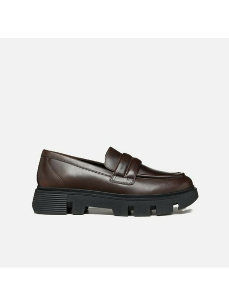 Geox Mocasini de damă maro închis Geox Vilde