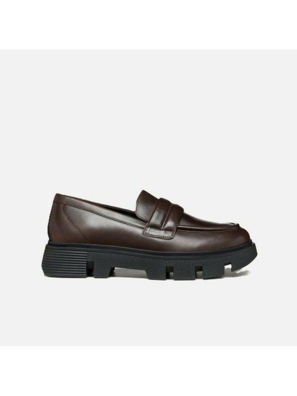Geox Mocasini de damă maro închis Geox Vilde