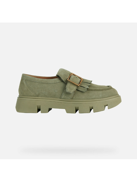 Geox Mocasini de damă verzi deschis Geox Vilde