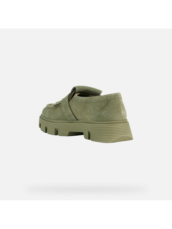 Geox Mocasini de damă verzi deschis Geox Vilde