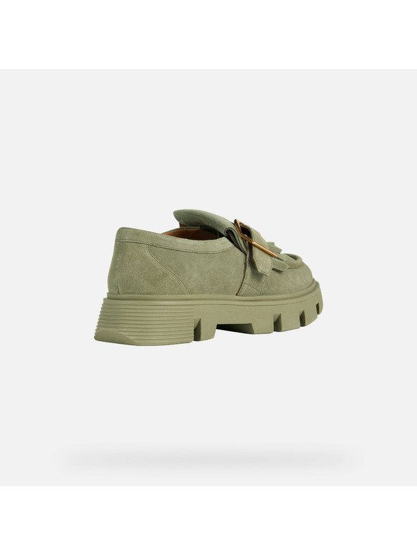 Geox Mocasini de damă verzi deschis Geox Vilde